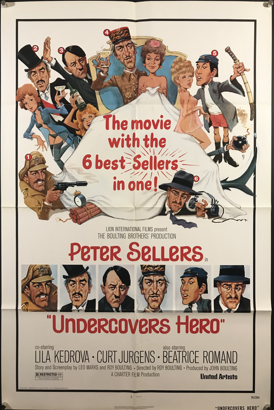 Undercovers Hero Original One Sheet Poster 1974
