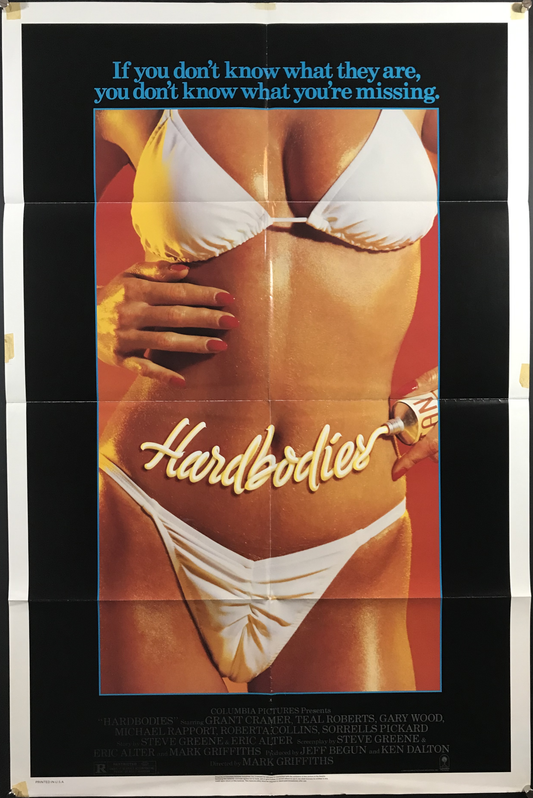 Hardbodies Original One Sheet Poster 1984