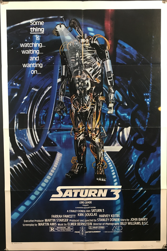 Saturn 3 Original One Sheet Poster 1980