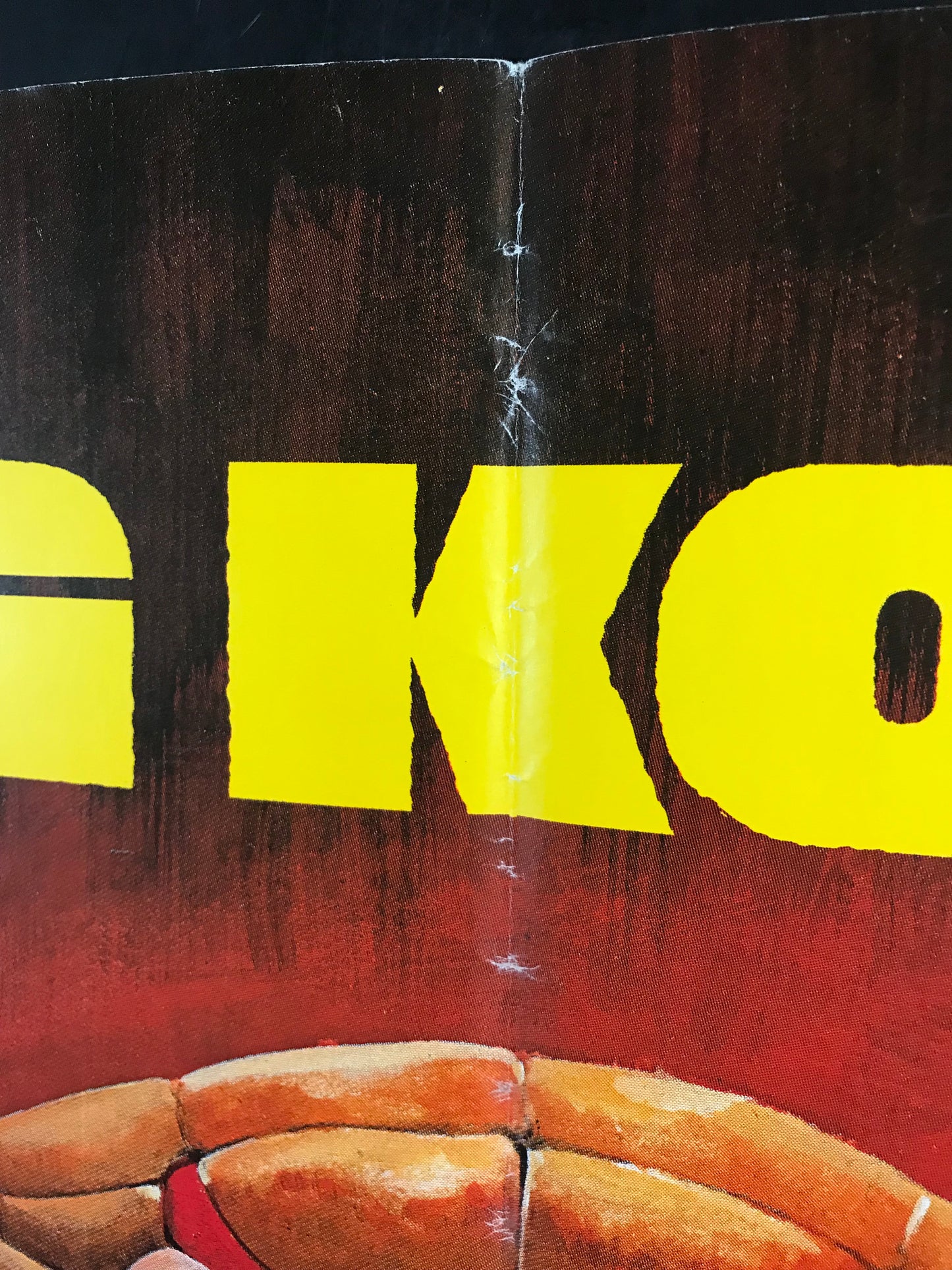 King Cobra Original German A1 Poster 1981