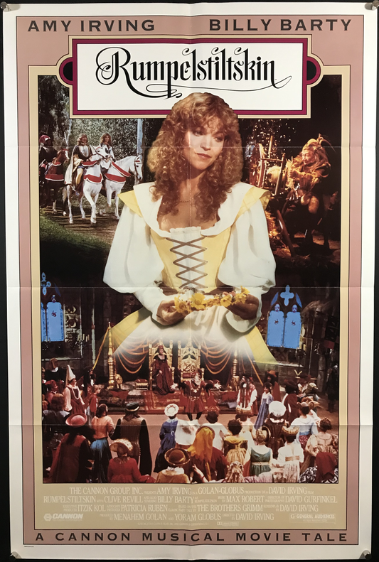 Rumpelstiltskin Original One Sheet Poster 1987 Cannon!