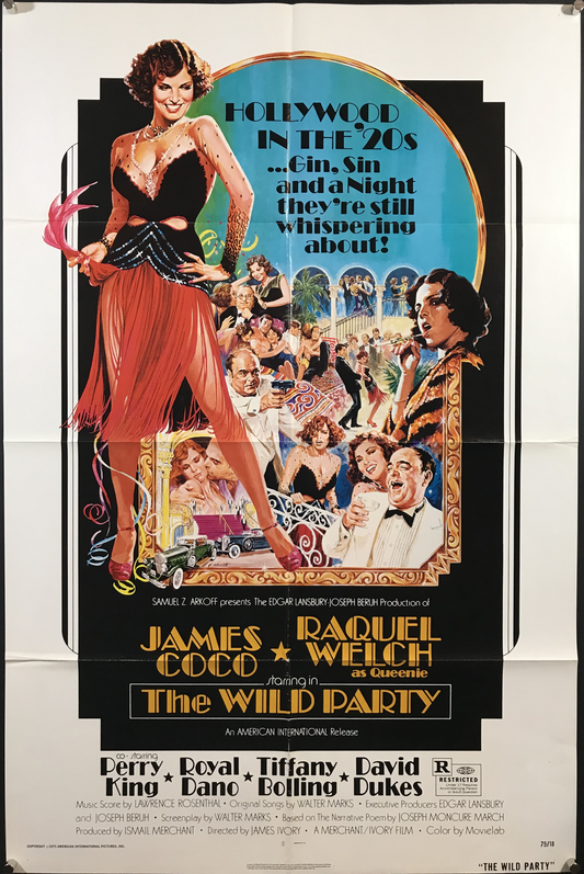Wild Party Original One Sheet Poster 1975