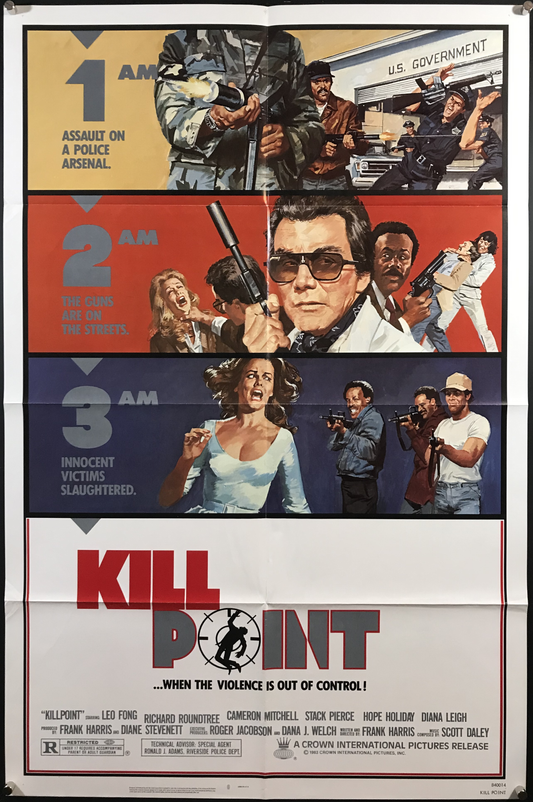 Kill Point Original One Sheet Poster 1984
