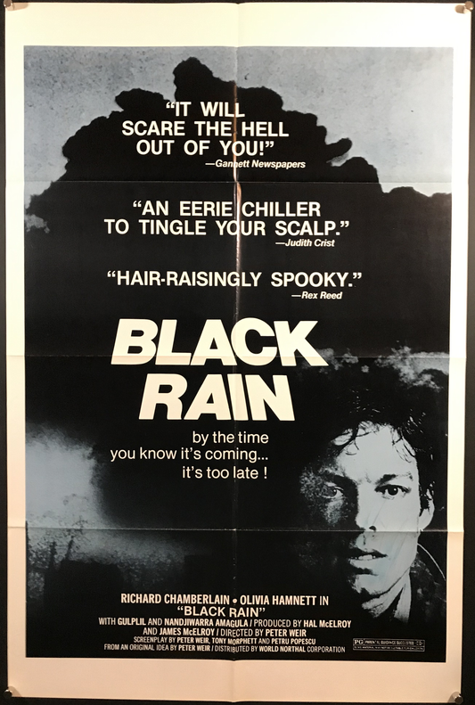 Black Rain aka Last Wave Original One Sheet Poster 1977