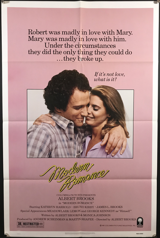 Modern Romance Original One Sheet Poster 1981