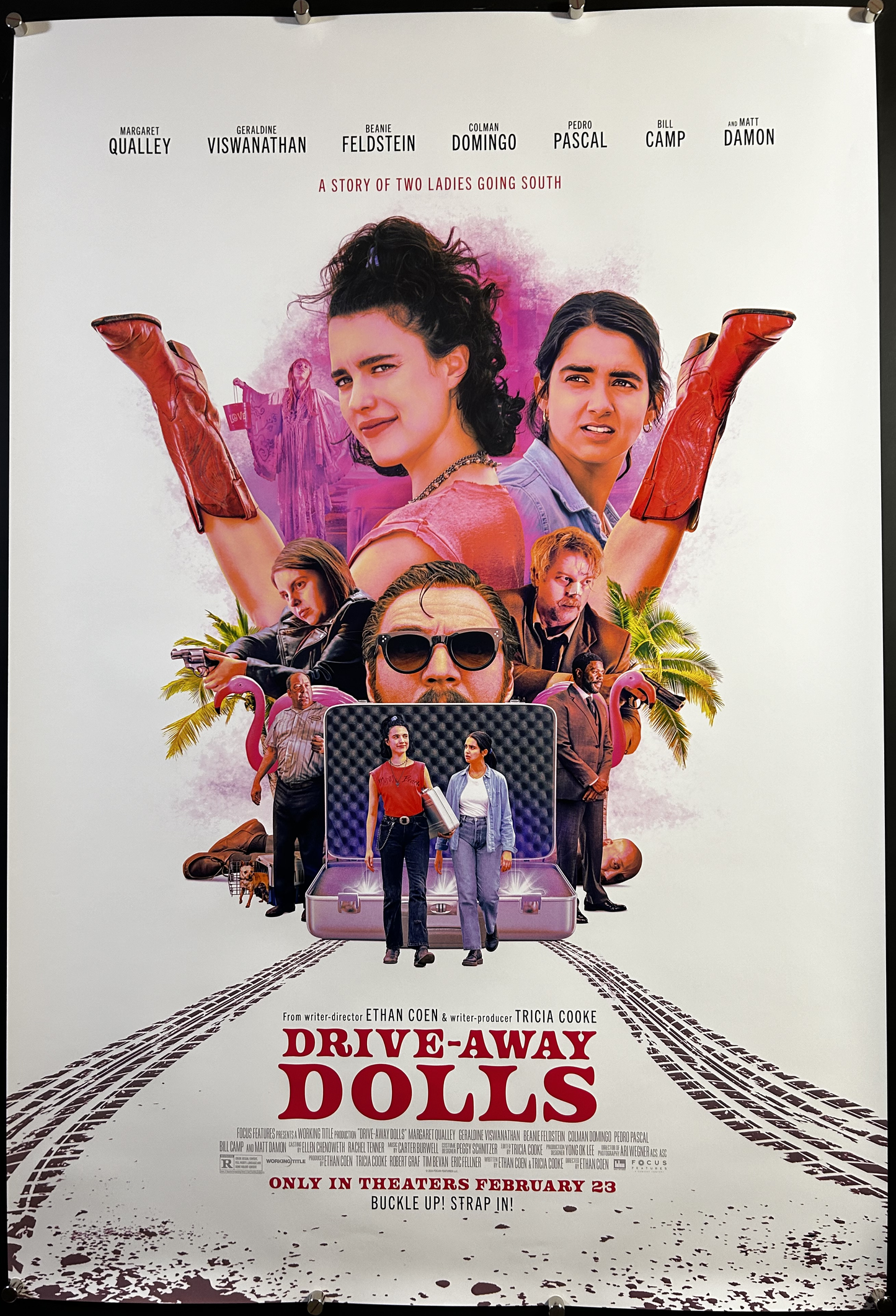 Drive Away Dolls Original One Sheet Poster 2024