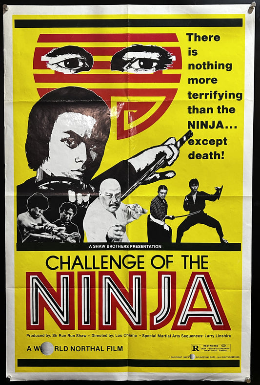 Challenge Of The Ninja Original One Sheet Poster 1980