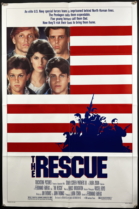 Rescue Original One Sheet Poster 1988