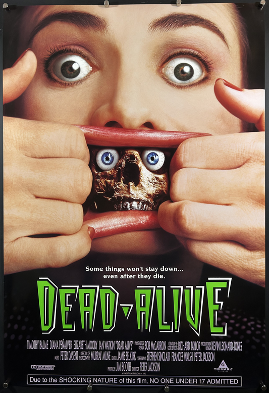 Dead Alive Original One Sheet Poster 1992