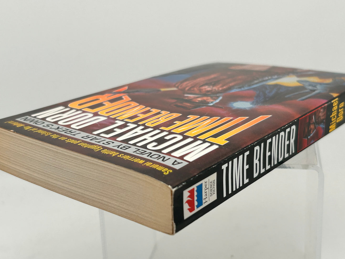 Time Blender HARPER COLLINS Paperback Michael Dorn SF04