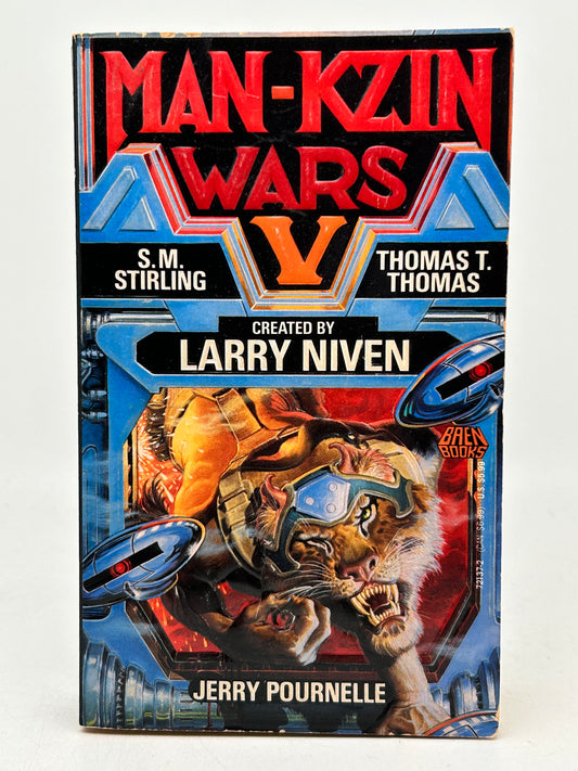 Man-Kzin Wars V BAEN Paperback Niven, Thomas, Stirling, Pournelle SF04