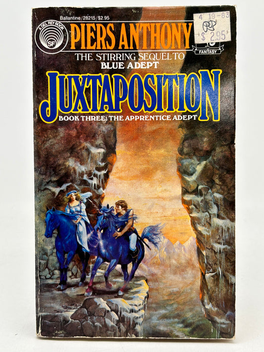 Juxtaposition DEL REY Paperback Piers Anthony SF04