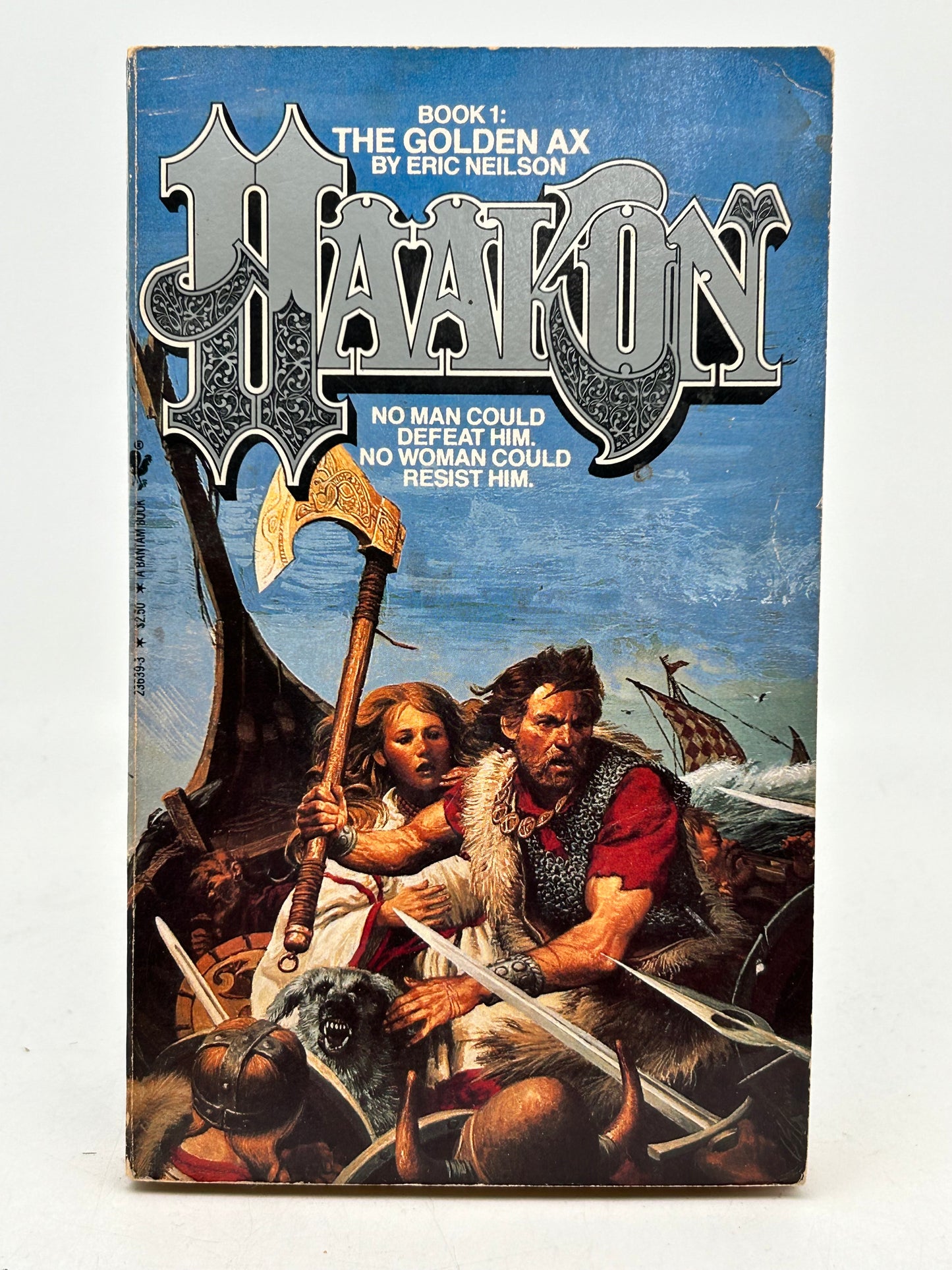 Haakon: The Golden Ax BANTAM Paperback Eric Neilson SIGNED by Ronald Green SF04