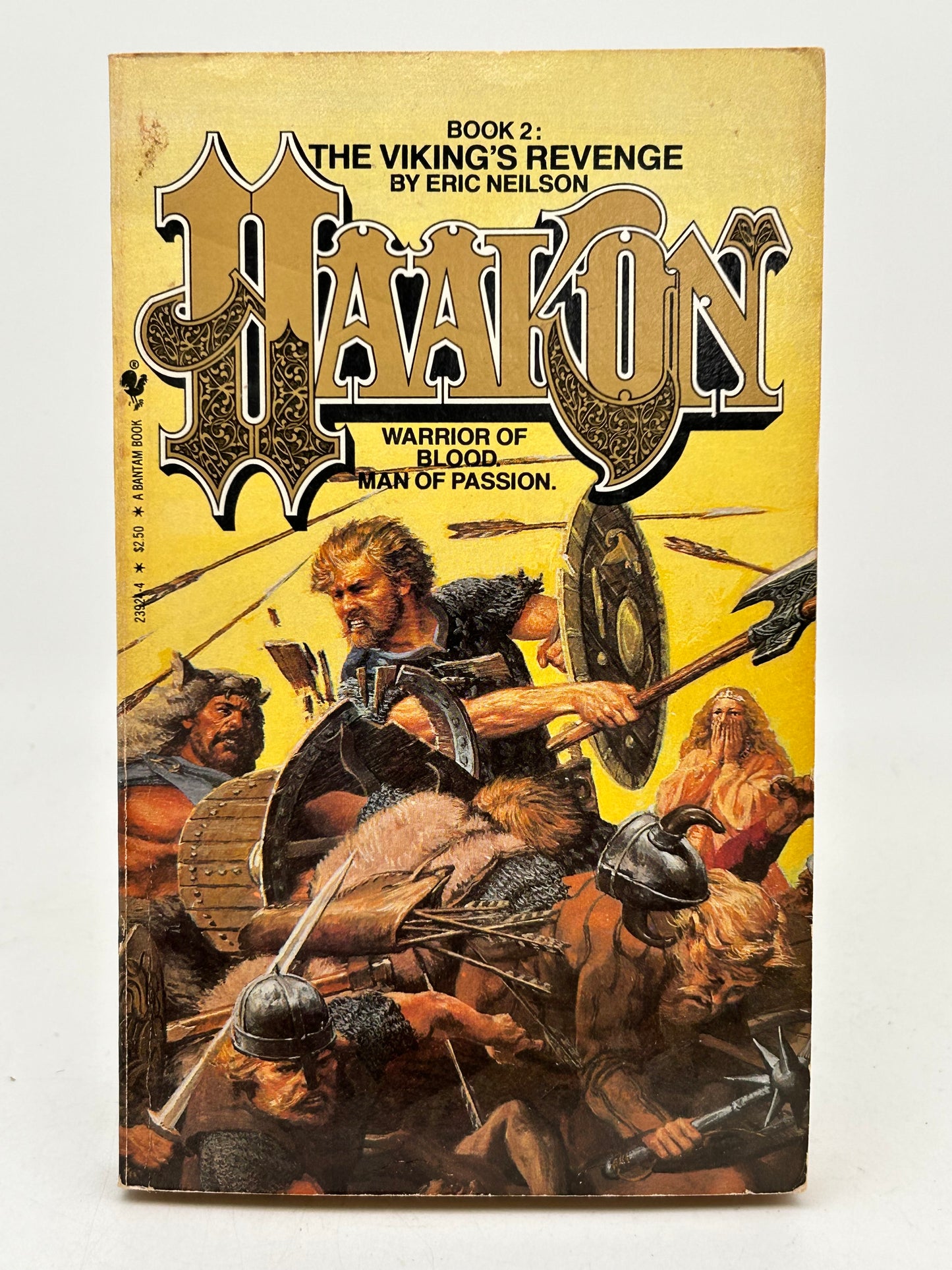 Haakon: The Vikings Revenge BANTAM Paperback Eric Neilson SIGNED by Ronald Green SF04