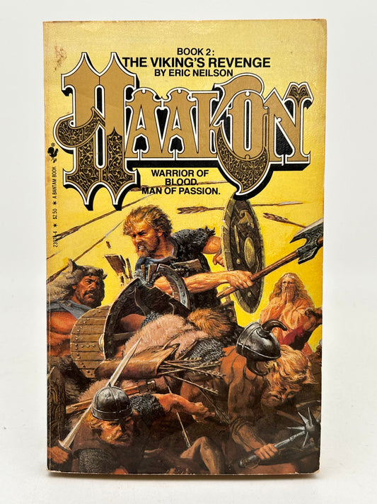 Haakon: The Vikings Revenge BANTAM Paperback Eric Neilson SIGNED by Ronald Green SF04