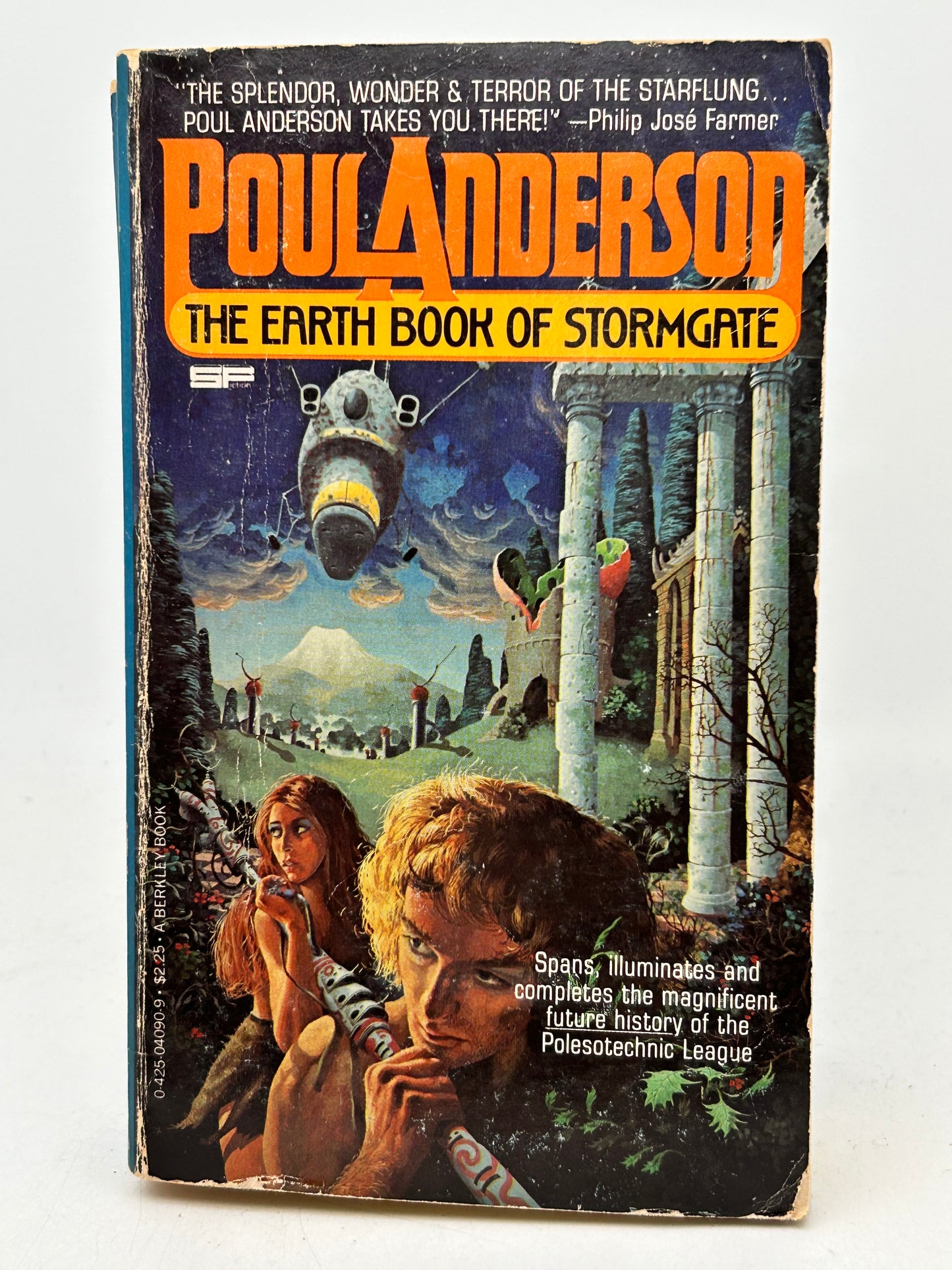 Earth Book Of Stormgate BERKLEY Paperback Poul Anderson SF04