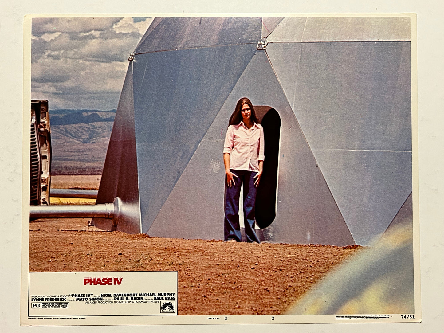 Phase IV 11x14 Lobby Card #1 1974