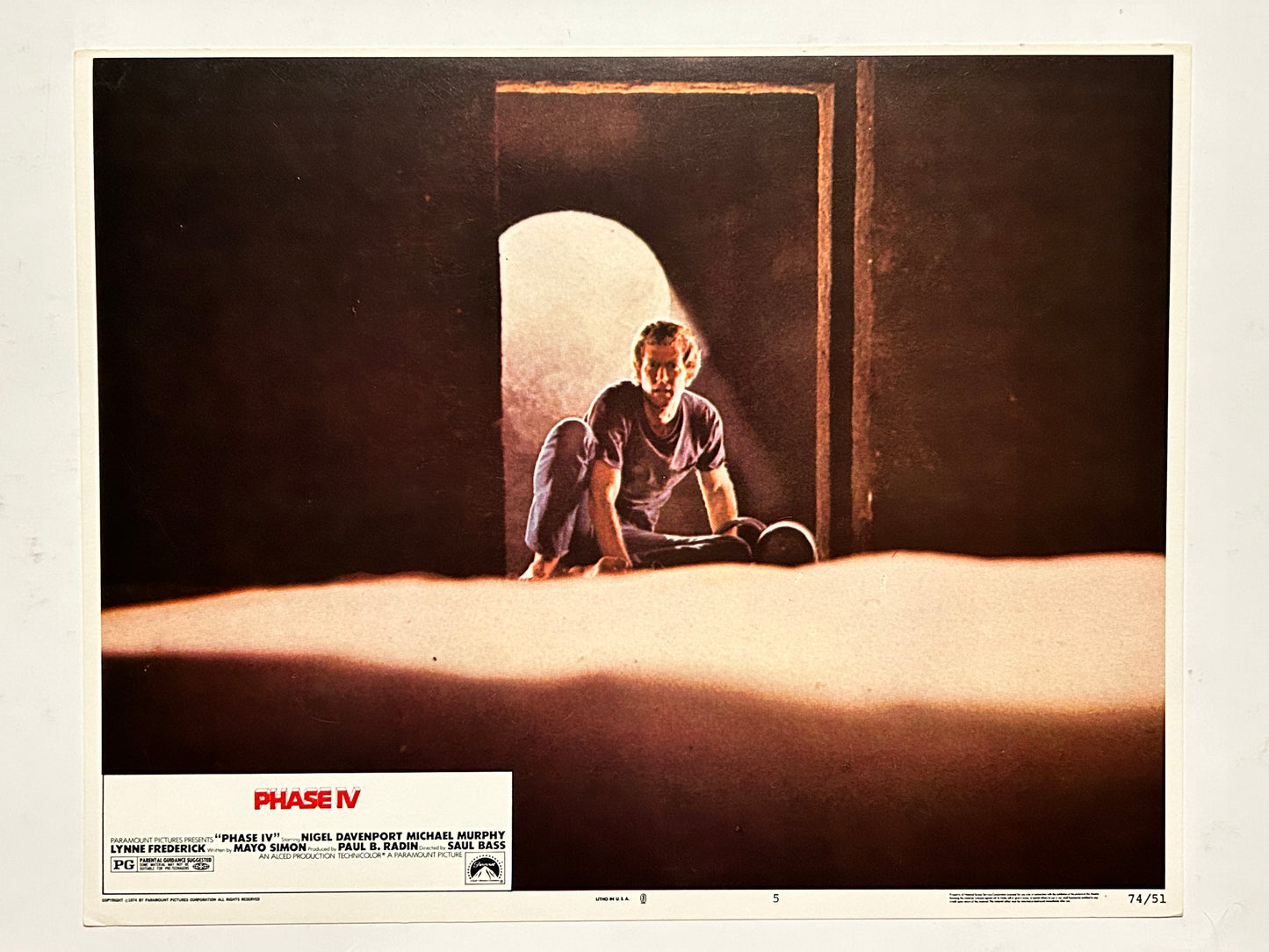 Phase IV 11x14 Lobby Card #5 1974