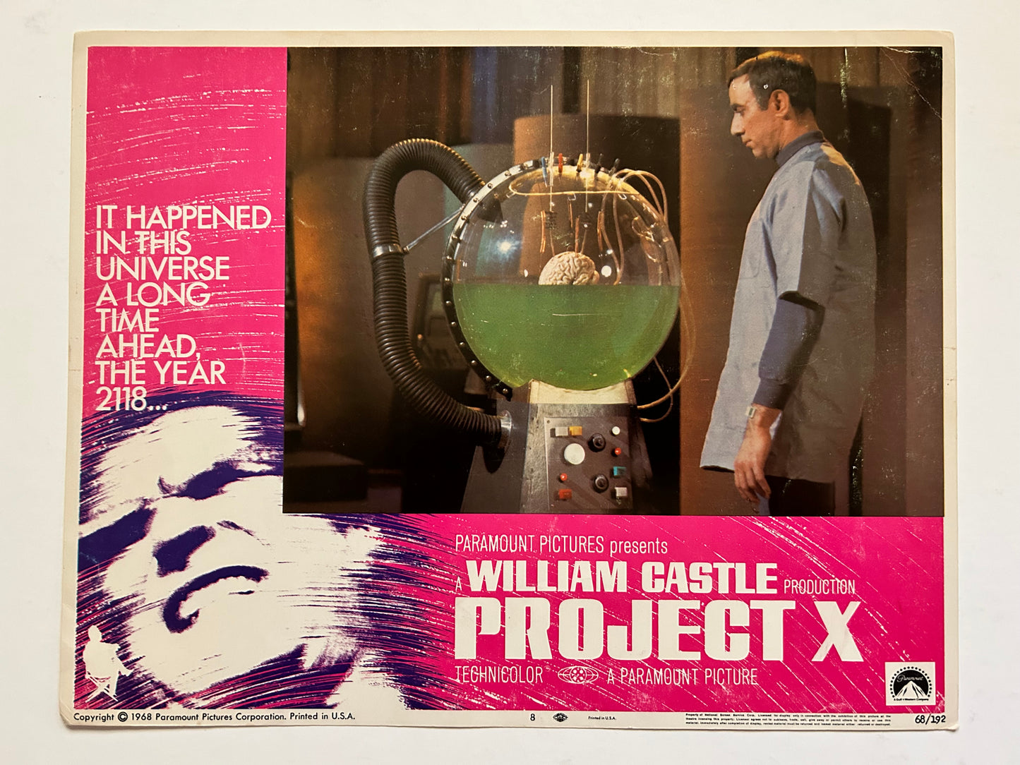 Project X 11x14 Lobby Card #8 1968