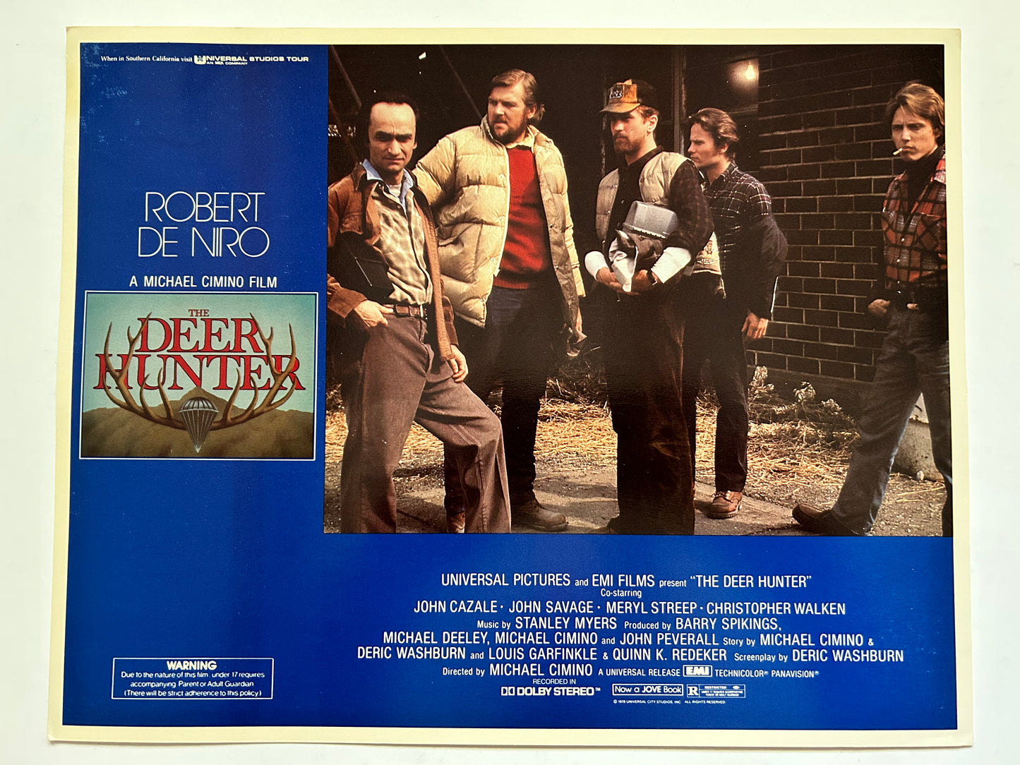 Deer Hunter 11x14 Lobby Card 1979