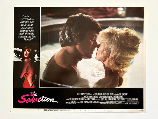 Seduction 11x14 Lobby Card #1 1982