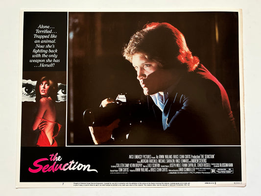 Seduction 11x14 Lobby Card #7 1982