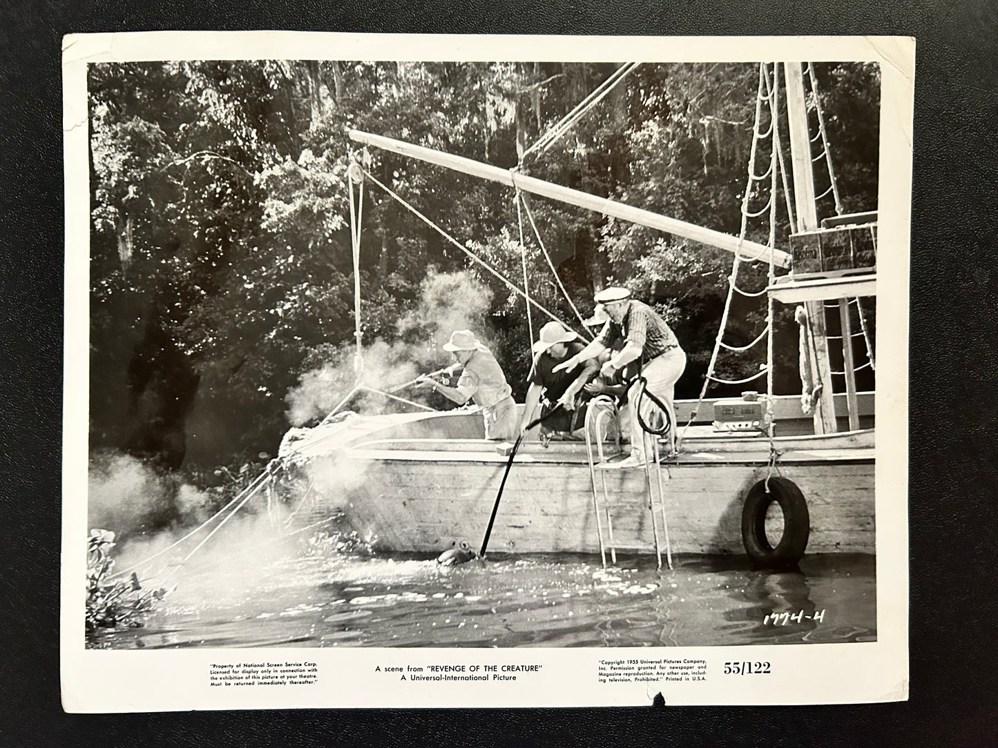 Revenge Of The Creature 8x10 B+W Still 1955