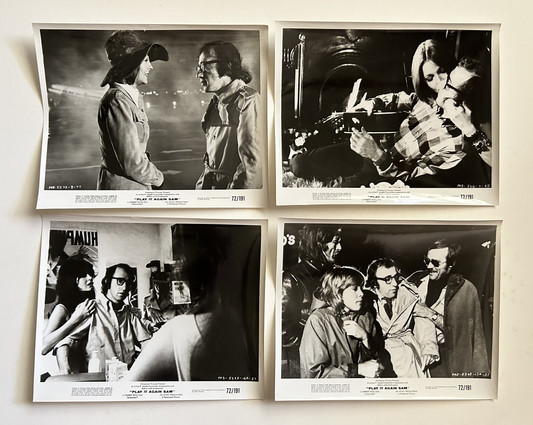 Play It Again Sam Lot of 4 B+W 8x10 Stills 1972