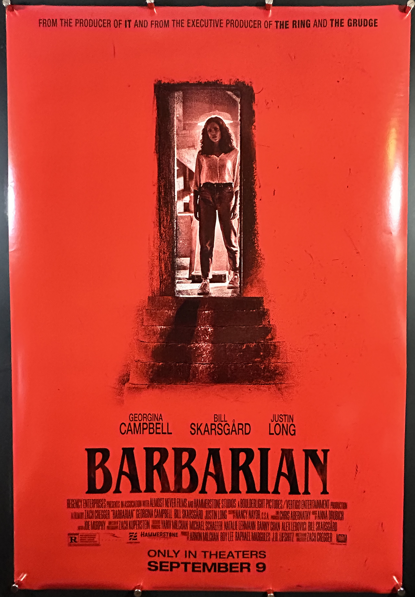 Barbarian Original One Sheet Poster 2022