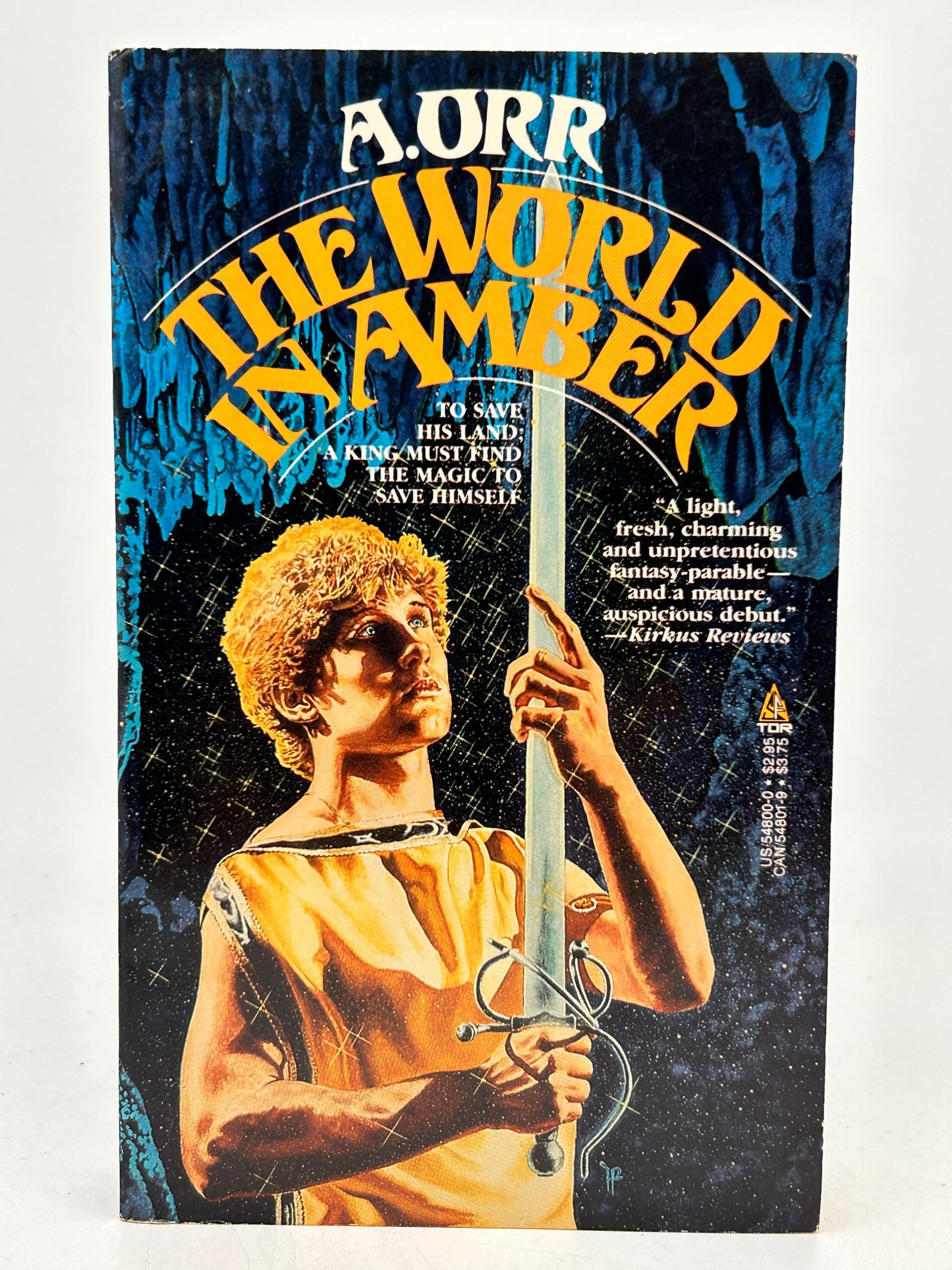 World In Amber TOR Paperback A. Orr SF04