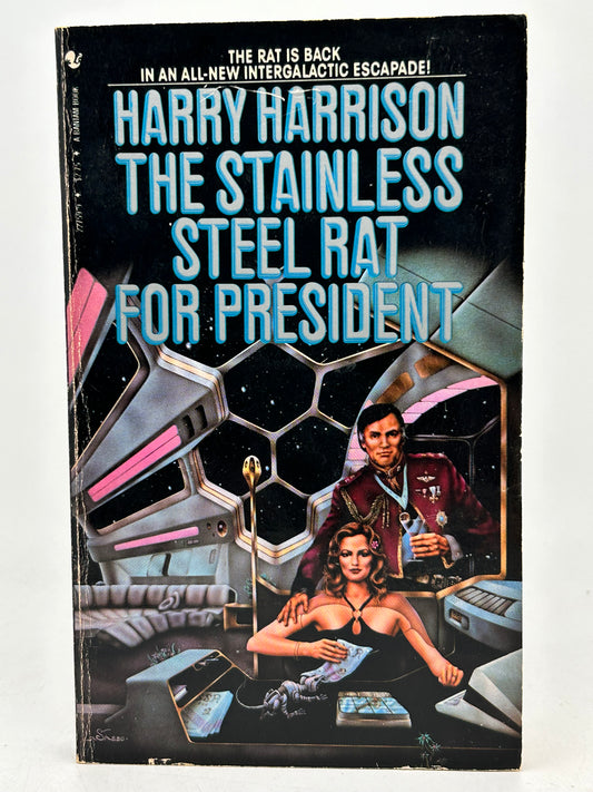 Stainless Steal Rat For President BANTAM Paperback Harry Harrison SF04