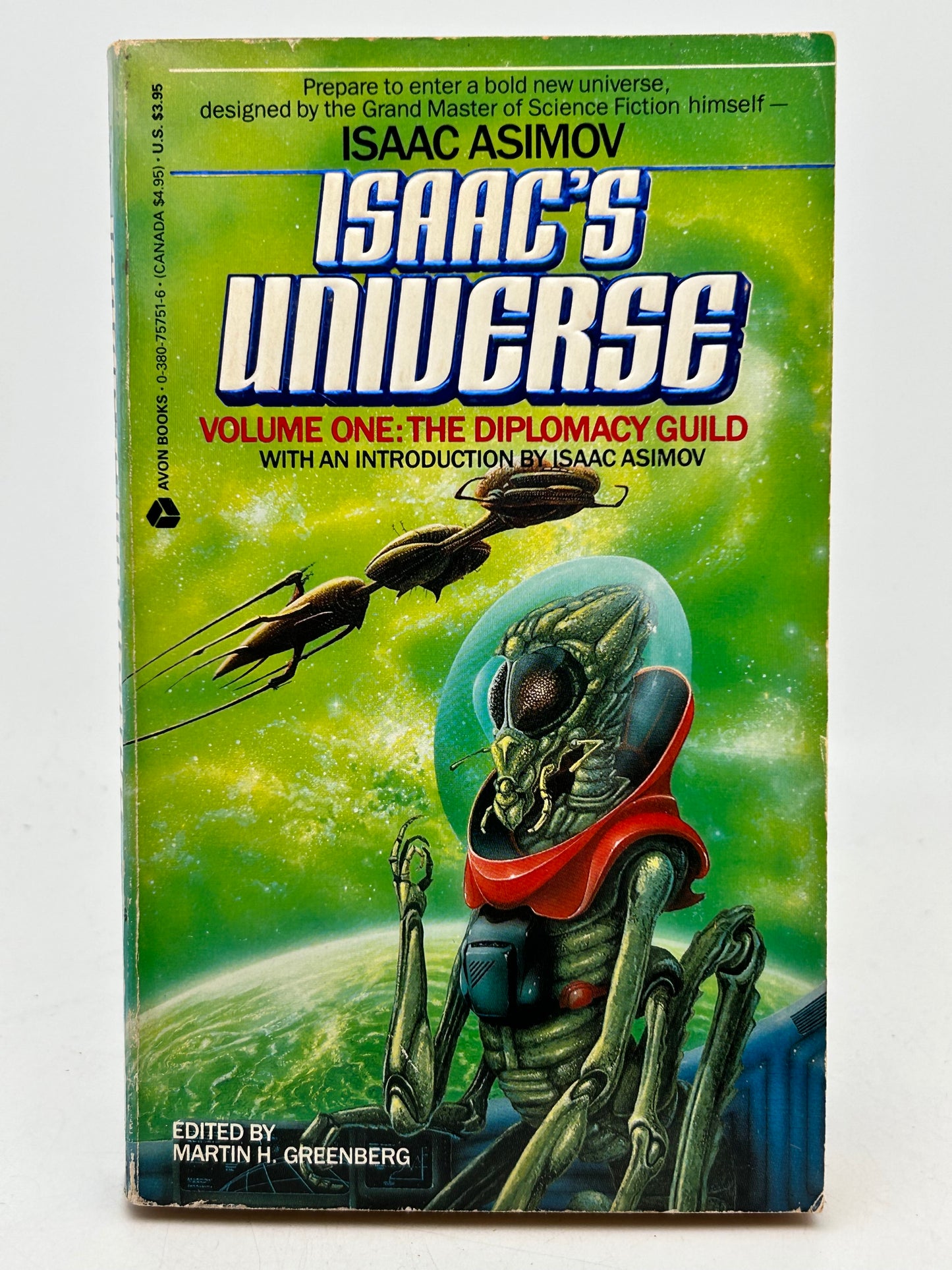 Isaac's Universe Vol. 1 The Diplomacy Guild AVON Paperback Isaac Asimov SF04