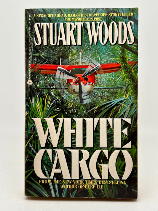 White Cargo AVON Paperback Stuart Woods ACW1