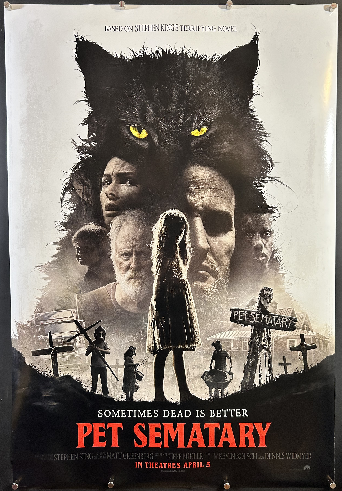 Pet Sematary Original One Sheet Poster 2019