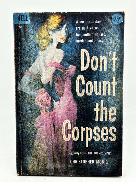 Don't Count The Corpses DELL Paperback Christopher Monig HS4