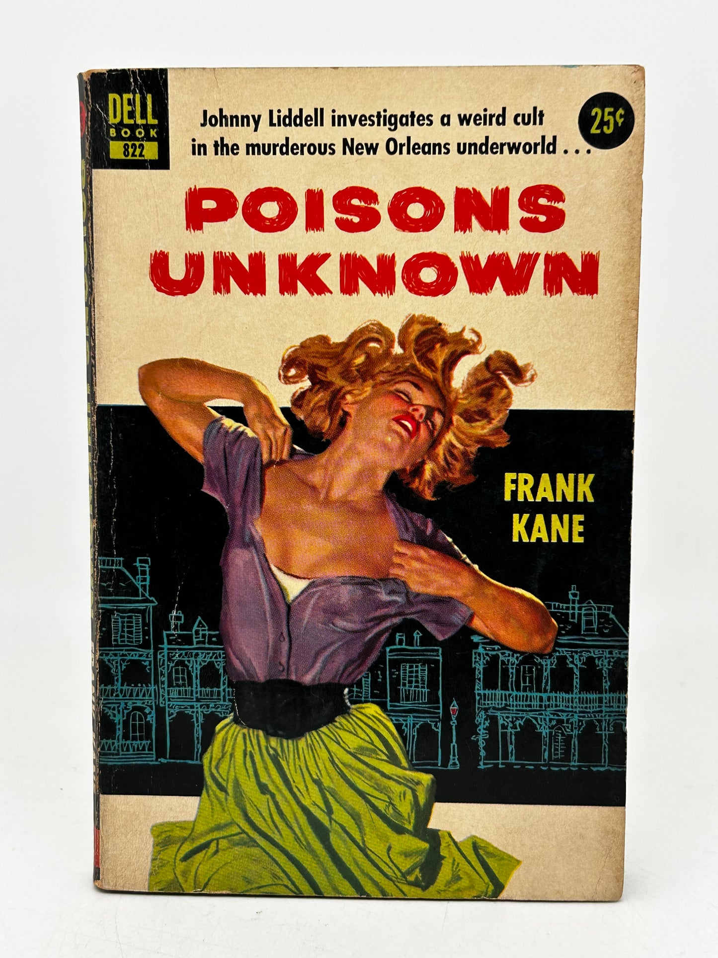 Poisons Unknown DELL Paperback Frank Kane HS4