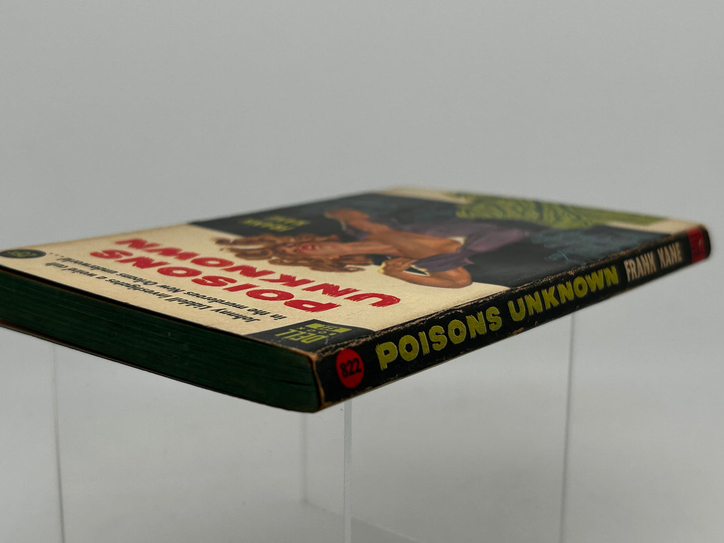 Poisons Unknown DELL Paperback Frank Kane HS4