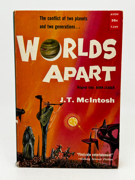 World's Apart AVON Paperback J.T. McIntosh HS4