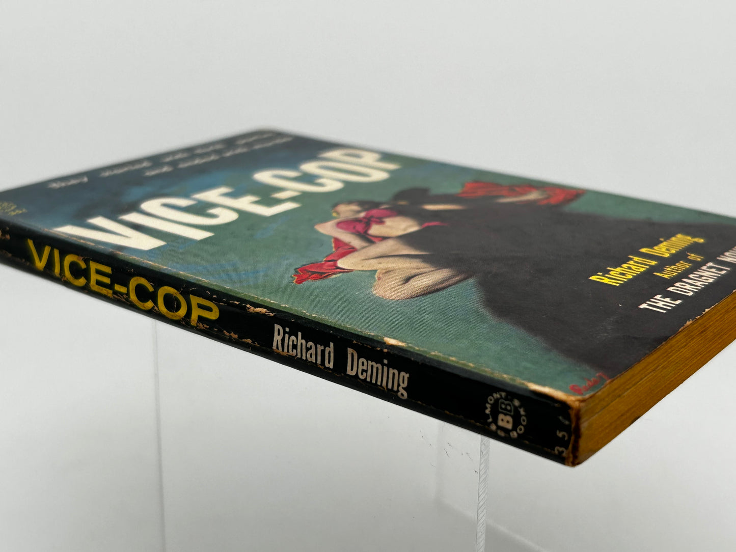 Vice-Cop BELMONT Paperback Richard Deming HS4