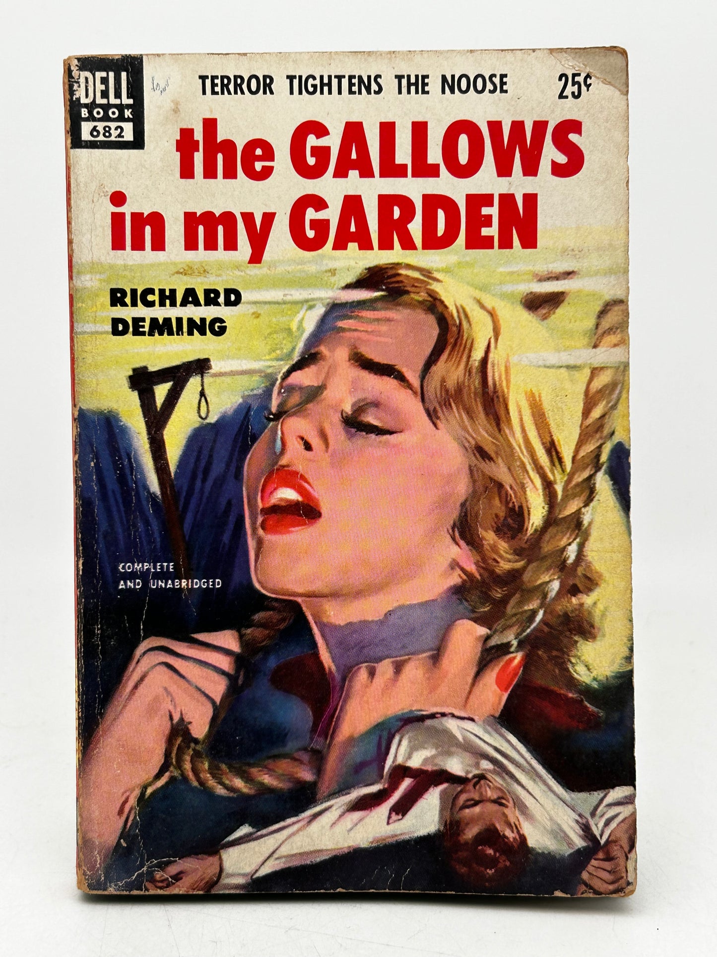 Gallows In My Garden DELL Paperback Richard Deming HS4