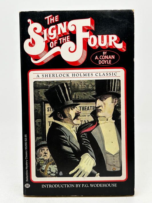 Sign Of The Four BALLANTINE Paperback Arthur Conan Doyle HS4