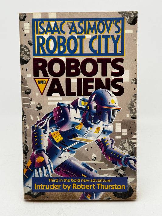 Robot City: Robots And Aliens ACE Paperback Isaac Asimov HS4