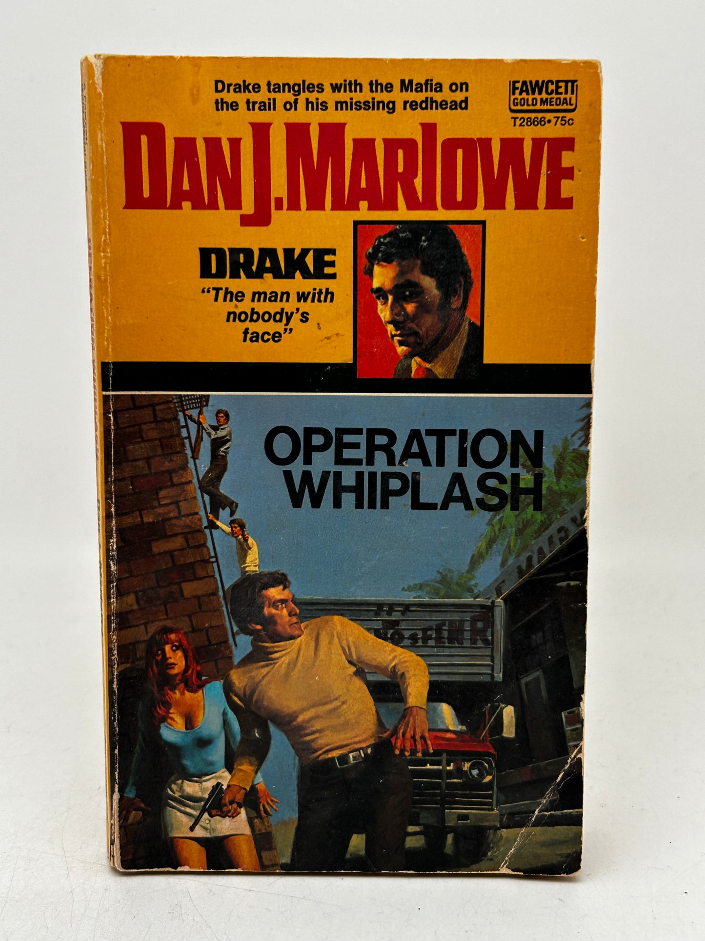 Operation Whiplash FAWCETT Paperback Dan J. Marlowe HS4