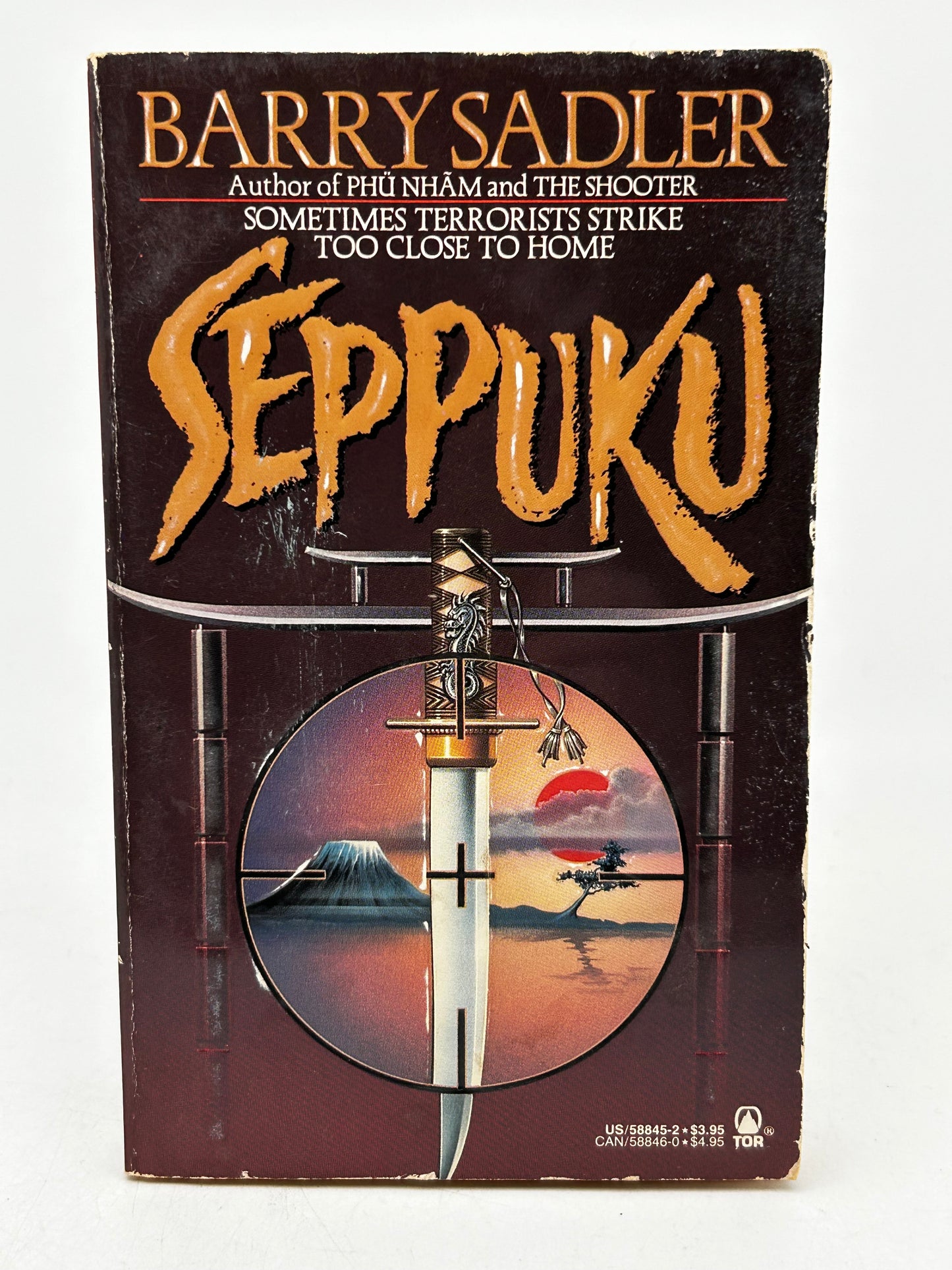 Seppuku TOR Paperback Barry Sadler HS4