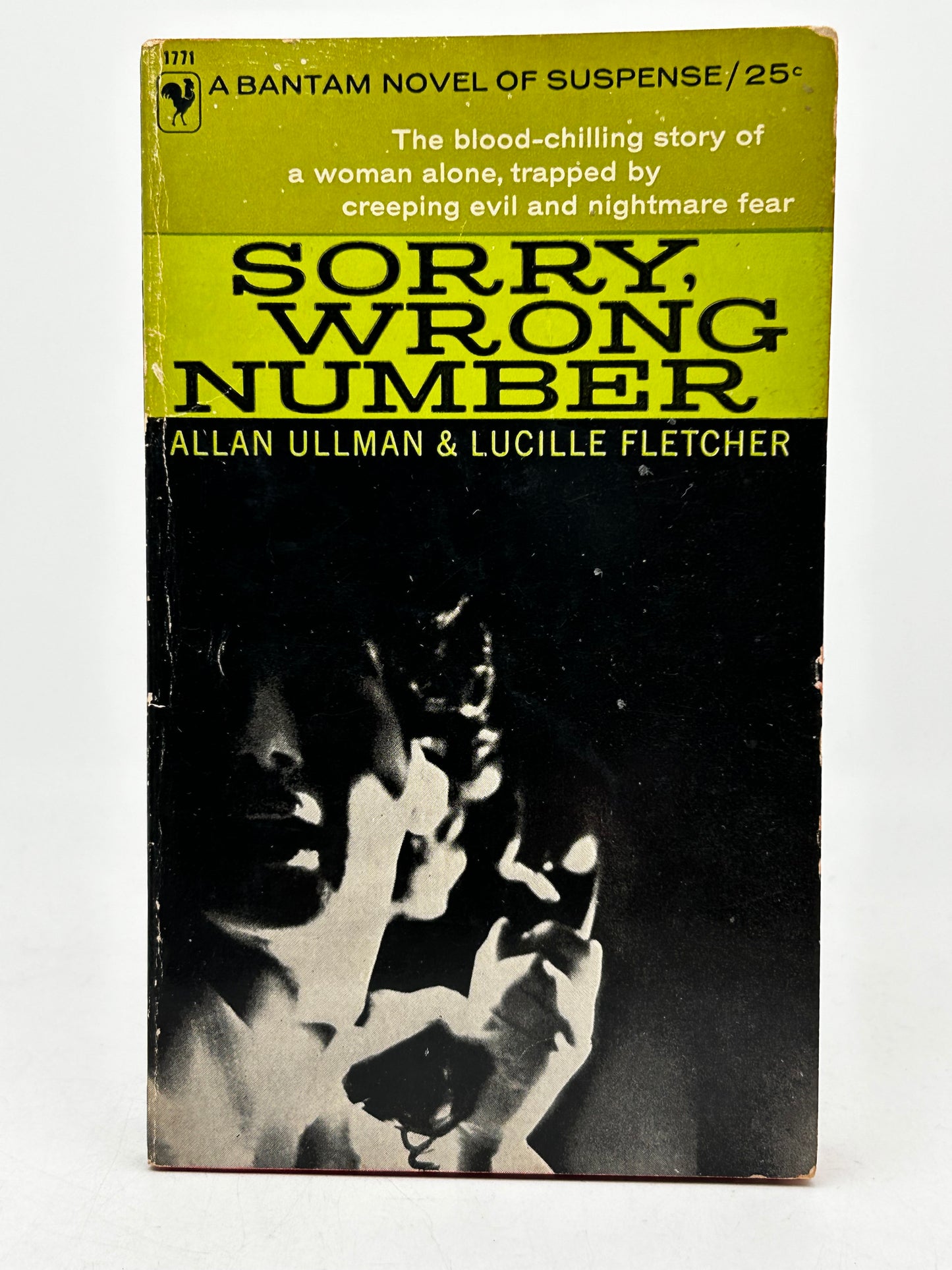 Sorry, Wrong Number BANTAM Paperback Allan Ullman & Lucille Fletcher HS4