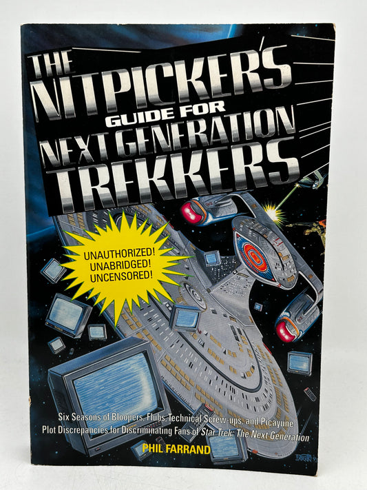 Nitpickers Guide For Next Generation Trekkers DELL Paperback Phil Farrand SF06