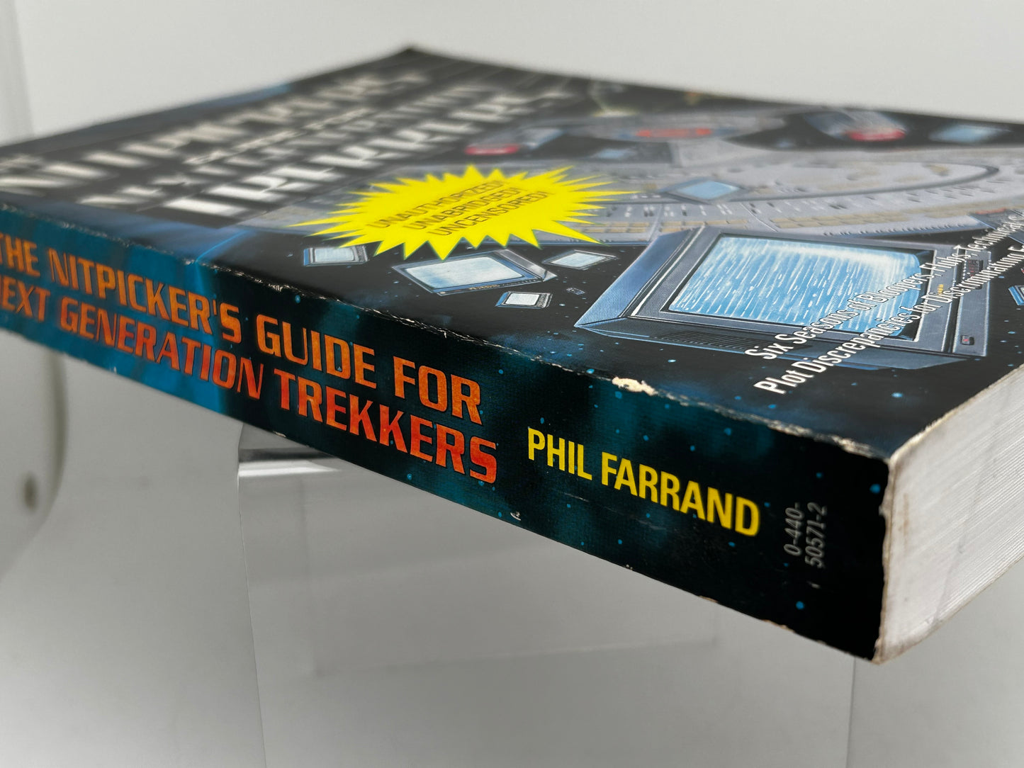 Nitpickers Guide For Next Generation Trekkers DELL Paperback Phil Farrand SF06