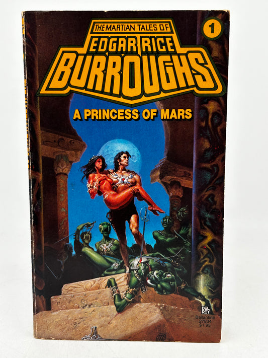 A Princess Of Mars #1 DEL REY Paperback Edgar Rice Burroughs SF06