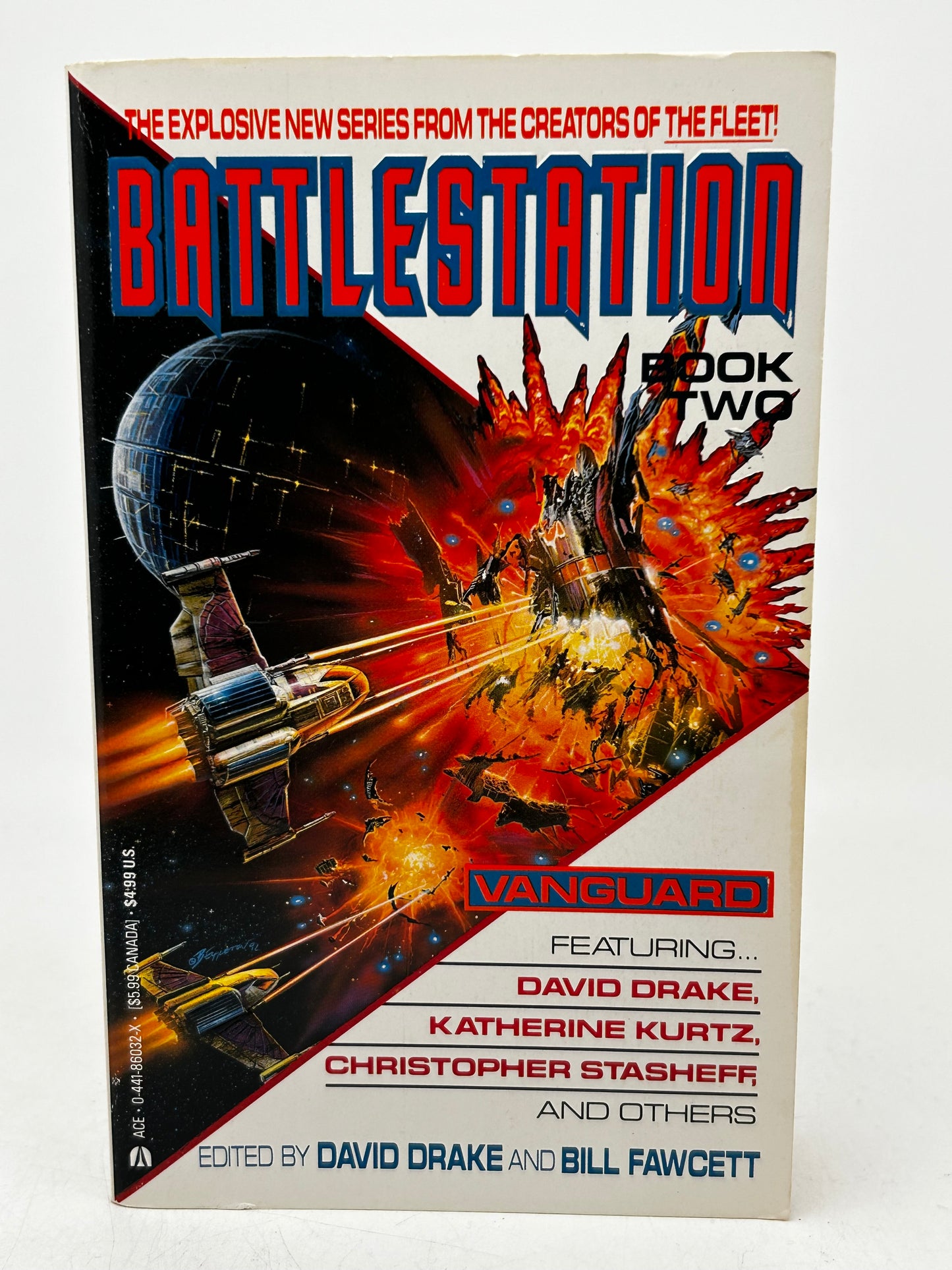 Battlestation Book Two ACE Paperback Kurtz/Stasheff/Drake/Fawcett SF06