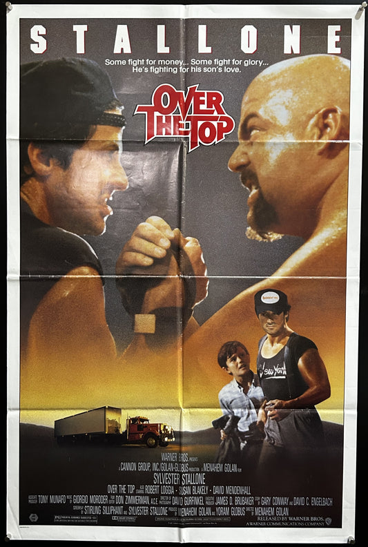 Over The Top Original One Sheet Poster 1987